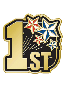 Pin First place