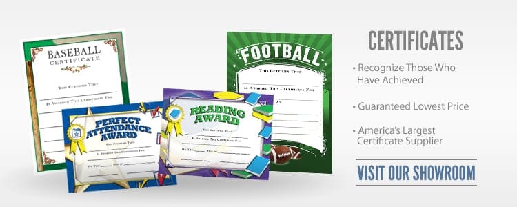 Scholastic Certificates