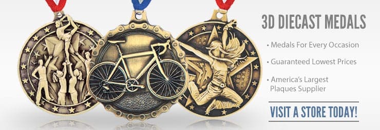 09 3D Diecast Medals